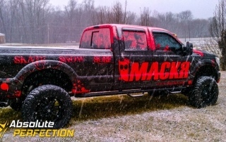 Mackr Ford 350 Truck Vinyl Wrap