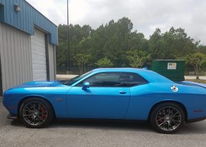 Dodge Challenger with Window Tint