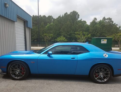 Dodge Challenger with Window Tint