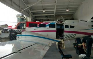 Airplane Window Tint Film Installation