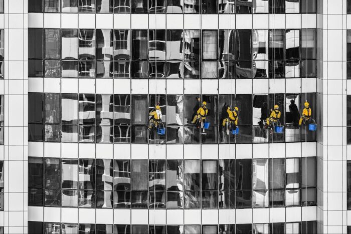 High Rise Window Washers