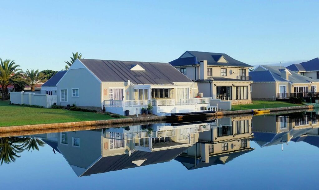 Exterior of a Home on the Lake