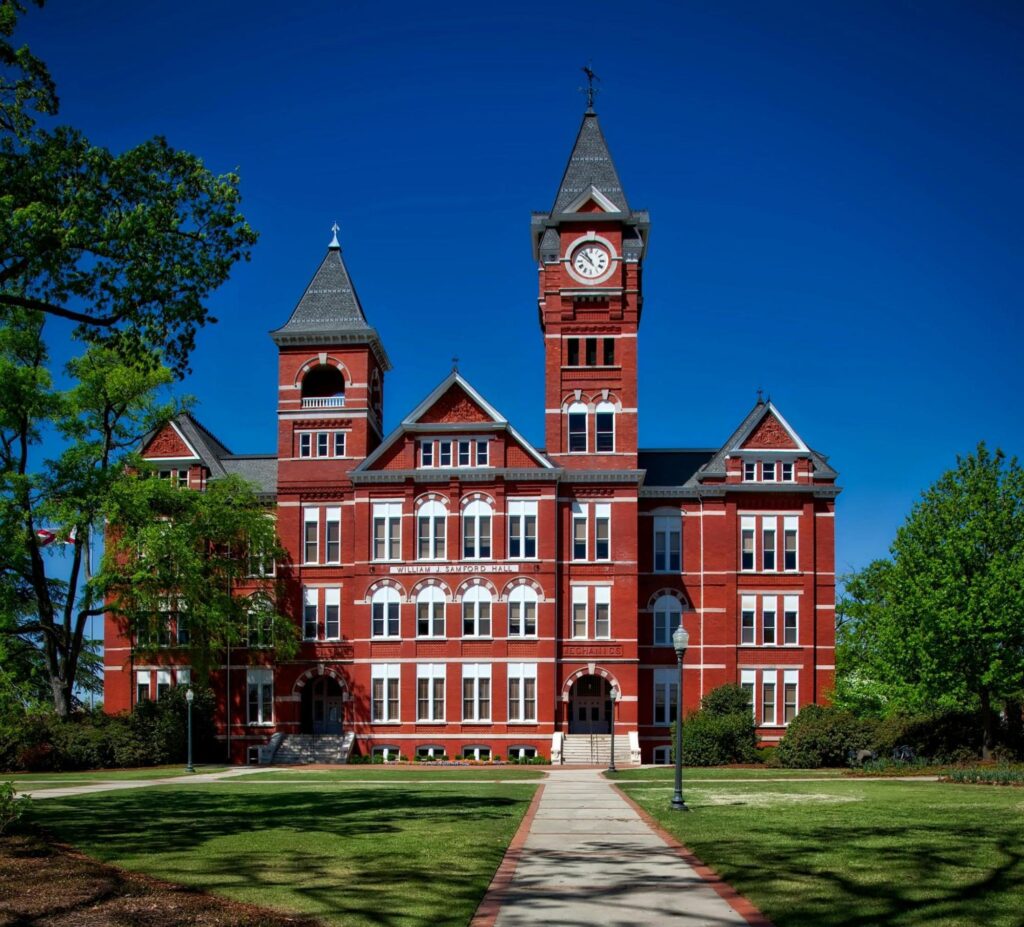 Exterior of a College